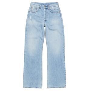 Acne Studios 1991 Toj Light Blue Trash Straight Denim Jeans Unisex size Large 32